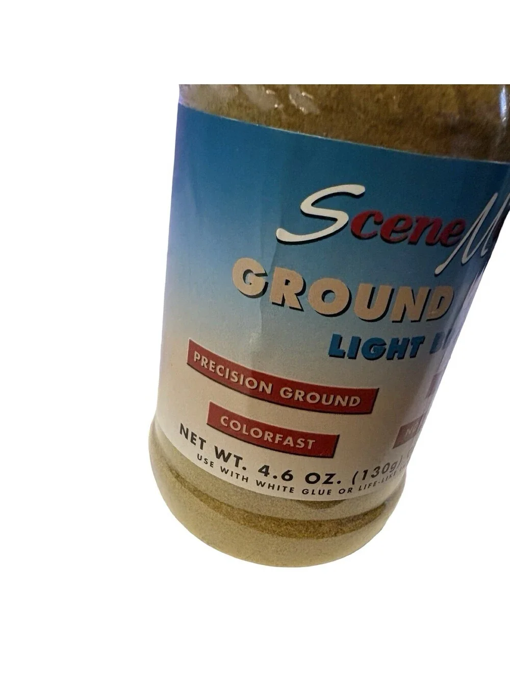Model Railroad Scenery 4.6 oz. Ground Cover light brown Scenic Master